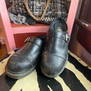 RARE Made in England Vintage Dr. Martens slip on loafers / clogs